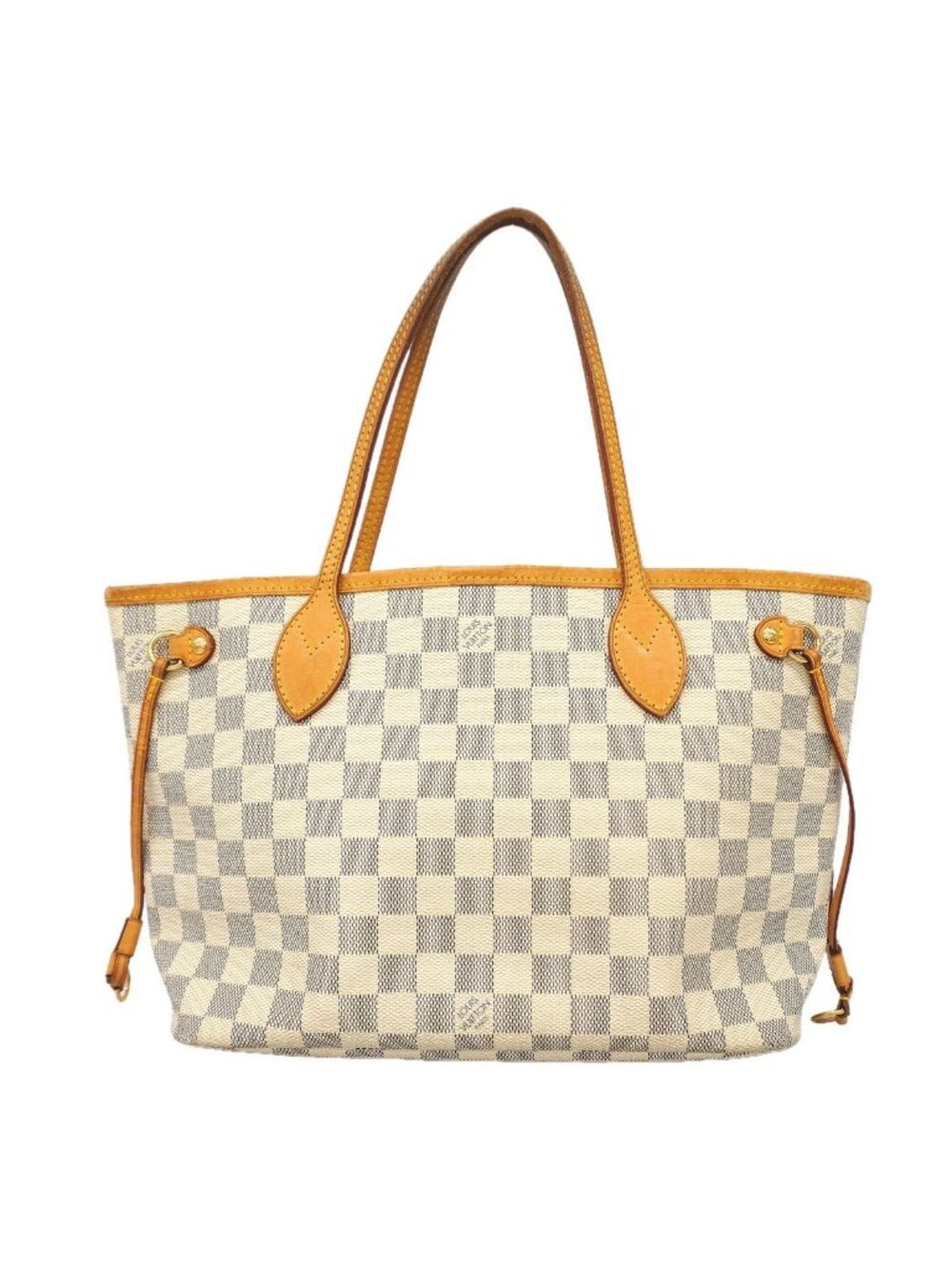 Louis Vuitton Tote Bag Damier Azur Neverfull PM White